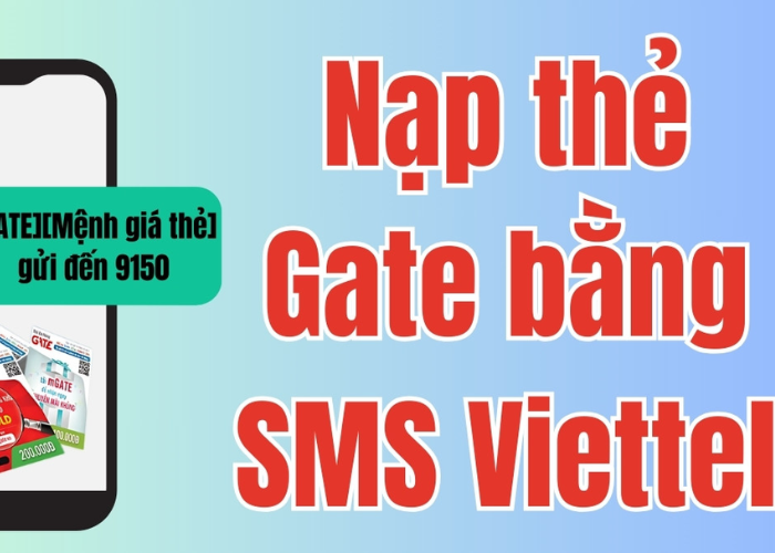 Mua thẻ Gate bằng card điện thoại