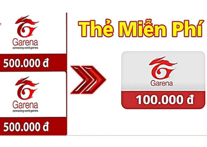 Thẻ Garena 100K miễn phí