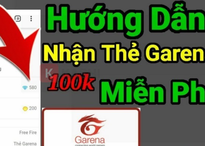Thẻ Garena 100K miễn phí
