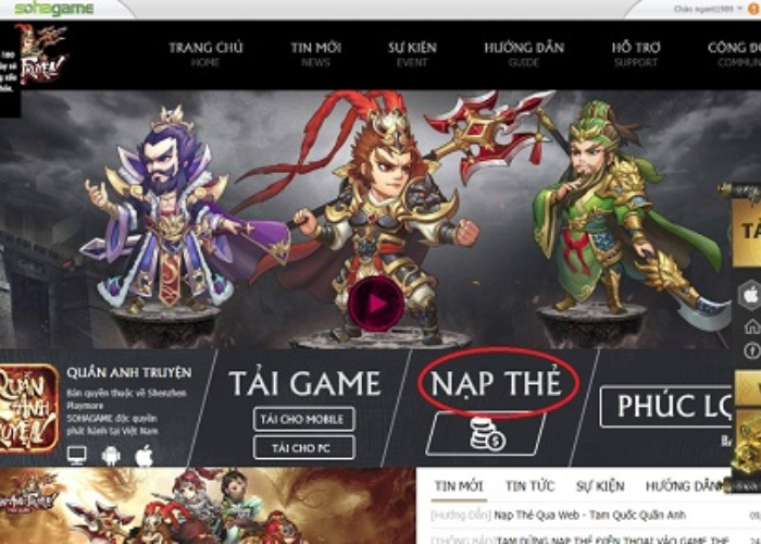 Thẻ Soha Coin nạp game gì?