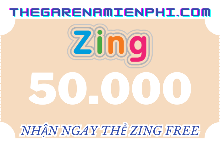 Thẻ Zing free