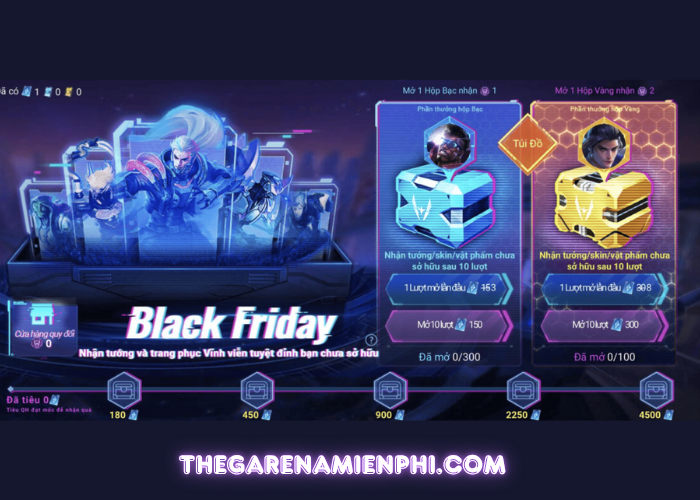 Đại tiệc Black Friday cùng Garena