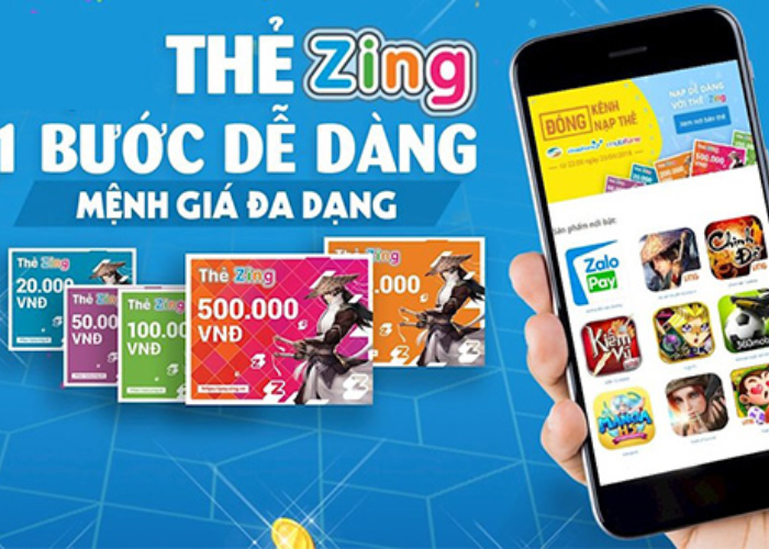 Tặng thẻ cào Zing có số seri