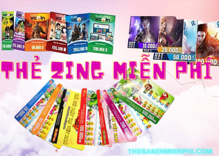 Thẻ Zing free