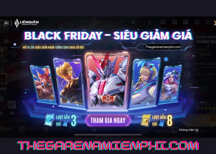 Tổng hợp các mã giảm giá thẻ Garena hot nhất năm