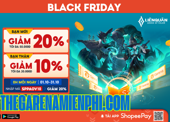 Tổng hợp các mã giảm giá thẻ Garena hot nhất năm